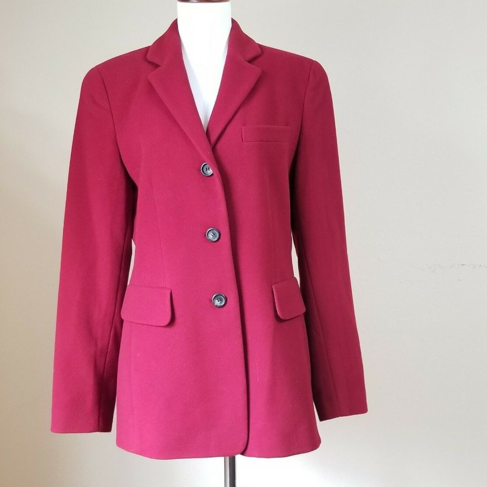 Ann Taylor Jacket Blazer Sz 8 Business Cashmere